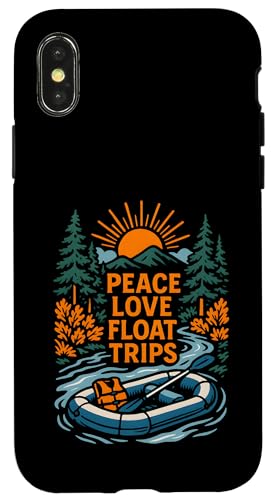 River Float Trip Peace Love Vintage Damen River Life Hülle für iPhone X/XS River Float Trip Peace Love Vintage Damen River Life Hülle für iPhone X/XS von River Rendezvous - Float Trips and Lake Life