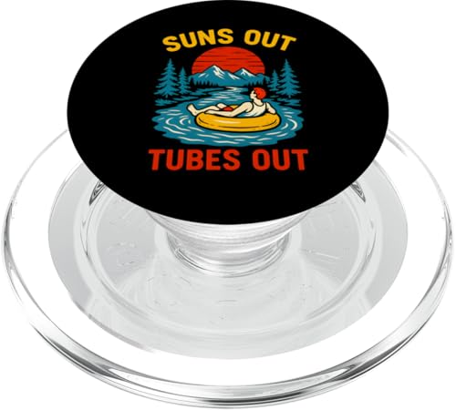 River Float Trip Suns Out Tubes Out Vintage Damen Sommer PopSockets PopGrip für MagSafe River Float Trip Suns Out Tubes Out Vintage Damen Sommer PopSockets PopGrip für MagSafe von River Rendezvous - Float Trips and Lake Life