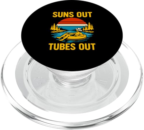 River Float Trip Suns Out Tubes Out Vintage Damen Sommer PopSockets PopGrip für MagSafe River Float Trip Suns Out Tubes Out Vintage Damen Sommer PopSockets PopGrip für MagSafe von River Rendezvous - Float Trips and Lake Life
