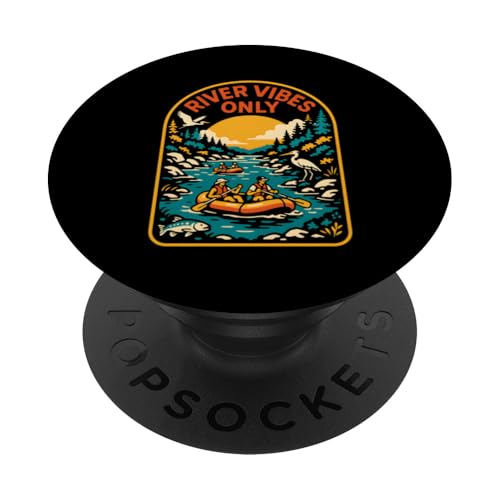 River Float Trip Vibes Only Retro Damen Sommer PopSockets Klebender PopGrip River Float Trip Vibes Only Retro Damen Sommer PopSockets Klebender PopGrip von River Rendezvous - Float Trips and Lake Life