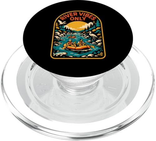 River Float Trip Vibes Only Retro Damen Sommer PopSockets PopGrip für MagSafe River Float Trip Vibes Only Retro Damen Sommer PopSockets PopGrip für MagSafe von River Rendezvous - Float Trips and Lake Life