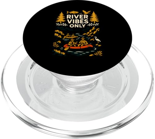 River Float Trip Vibes Only Retro Damen Sommer PopSockets PopGrip für MagSafe River Float Trip Vibes Only Retro Damen Sommer PopSockets PopGrip für MagSafe von River Rendezvous - Float Trips and Lake Life