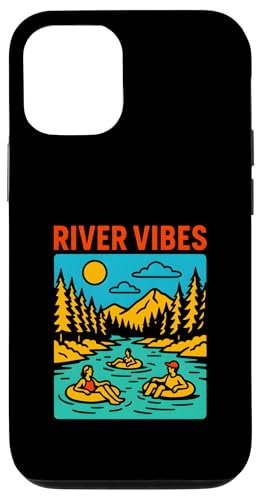 River Float Trip Vibes Retro Damen Fun Hülle für iPhone 12/12 Pro von River Rendezvous - Float Trips and Lake Life