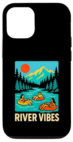 River Float Trip Vibes Retro Damen Fun Hülle für iPhone 12/12 Pro River Float Trip Vibes Retro Damen Fun Hülle für iPhone 12/12 Pro von River Rendezvous - Float Trips and Lake Life
