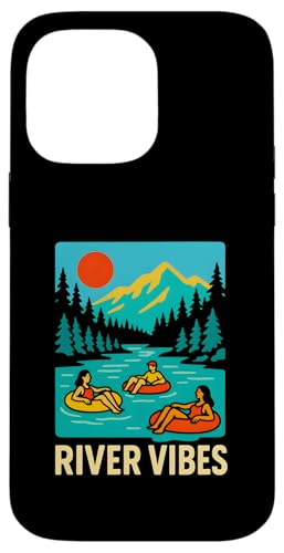 River Float Trip Vibes Retro Damen Fun Hülle für iPhone 14 Pro Max River Float Trip Vibes Retro Damen Fun Hülle für iPhone 14 Pro Max von River Rendezvous - Float Trips and Lake Life
