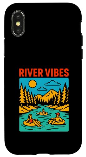 River Float Trip Vibes Retro Damen Fun Hülle für iPhone X/XS River Float Trip Vibes Retro Damen Fun Hülle für iPhone X/XS von River Rendezvous - Float Trips and Lake Life