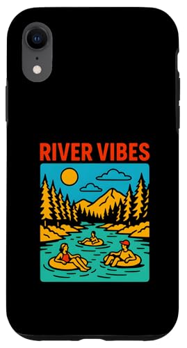 River Float Trip Vibes Retro Damen Fun Hülle für iPhone XR River Float Trip Vibes Retro Damen Fun Hülle für iPhone XR von River Rendezvous - Float Trips and Lake Life