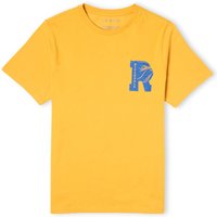 Riverdale Bulldog Pocket Print Unisex T-Shirt - Gelb - XL von Riverdale