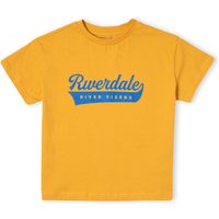 Riverdale Vixens Damen Cropped T-Shirt - Senfgelb - XXL von Riverdale