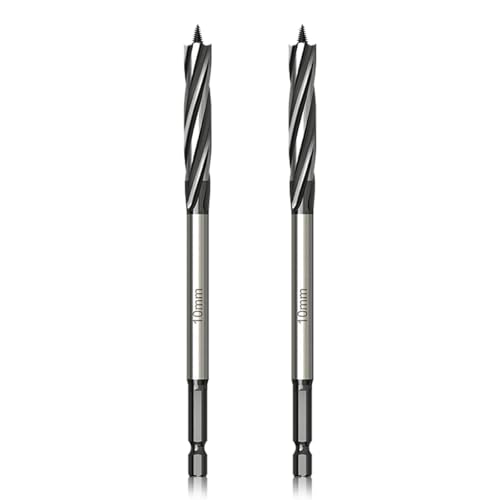 2Stück Professionelle Holzbohrer 15x165mm Schneckenbohrer Selbstvorschub mit 1/4 Zoll Sechskantschaft, langlebige Kohlenstoffstahlbohrer, manueller Holzbearbeitungsbohrer für Hartholz 2Stück Professionelle Holzbohrer 15x165mm Schneckenbohrer Selbstvorschub mit 1/4 Zoll Sechskantschaft, langlebige Kohlenstoffstahlbohrer, manueller Holzbearbeitungsbohrer für Hartholz von Riybyds