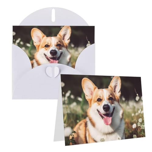 Rkklvbns Glückwunschkarten Happy Corgi Hund Herz Verschiedene Anlässe Grußkarten Freundschaft Gedenkkarten Urlaubskarten Rkklvbns Glückwunschkarten Happy Corgi Hund Herz Verschiedene Anlässe Grußkarten Freundschaft Gedenkkarten Urlaubskarten von Rkklvbns