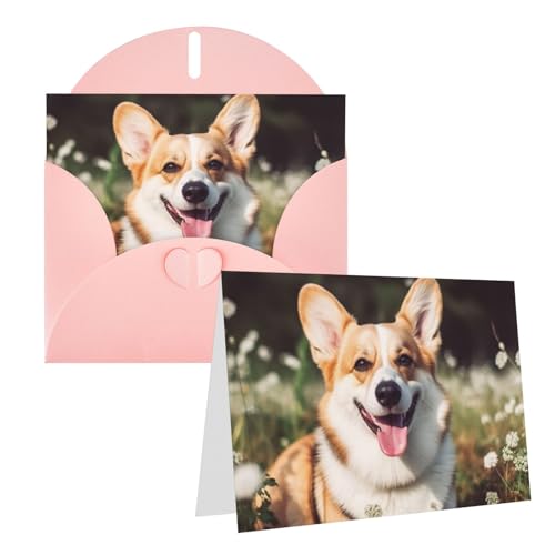 Rkklvbns Glückwunschkarten Happy Corgi Hund Herz Verschiedene Anlässe Grußkarten Freundschaft Gedenkkarten Urlaubskarten Rkklvbns Glückwunschkarten Happy Corgi Hund Herz Verschiedene Anlässe Grußkarten Freundschaft Gedenkkarten Urlaubskarten von Rkklvbns