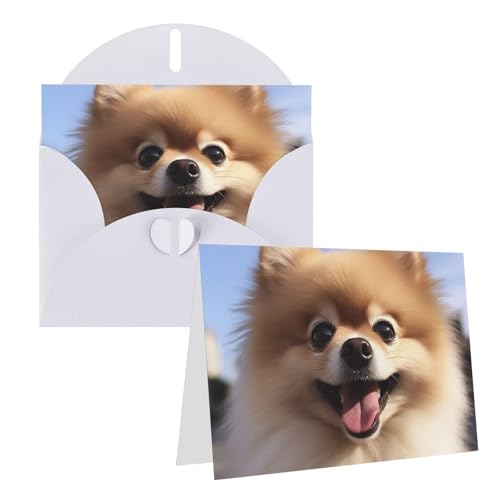 Rkklvbns Glückwunschkarten Happy Pomeranian Heart Verschiedene Anlässe Grußkarten Freundschaft Gedenkkarten Urlaubskarten Rkklvbns Glückwunschkarten Happy Pomeranian Heart Verschiedene Anlässe Grußkarten Freundschaft Gedenkkarten Urlaubskarten von Rkklvbns