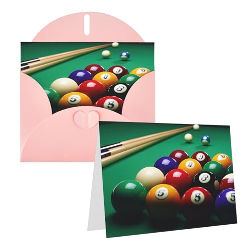 Rkklvbns Grußkarten Billard Herz Verschiedene Anlässe Grußkarten Freundschaft Gedenkkarten Urlaubskarten Rkklvbns Grußkarten Billard Herz Verschiedene Anlässe Grußkarten Freundschaft Gedenkkarten Urlaubskarten von Rkklvbns