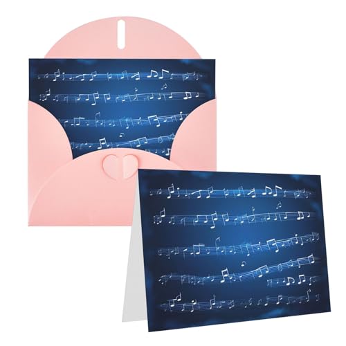 Rkklvbns Grußkarten Blau Musiknoten Herz Verschiedene Anlässe Grußkarten Freundschaft Gedenkkarten Urlaubskarten Rkklvbns Grußkarten Blau Musiknoten Herz Verschiedene Anlässe Grußkarten Freundschaft Gedenkkarten Urlaubskarten von Rkklvbns