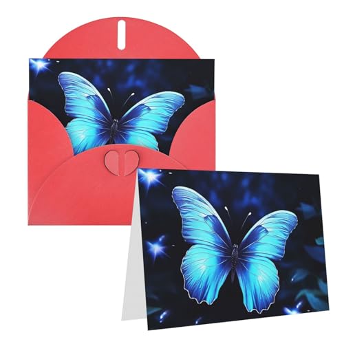 Rkklvbns Grußkarten Blau Schmetterling Herz Verschiedene Anlässe Grußkarten Freundschaft Gedenkkarten Urlaubskarten Rkklvbns Grußkarten Blau Schmetterling Herz Verschiedene Anlässe Grußkarten Freundschaft Gedenkkarten Urlaubskarten von Rkklvbns