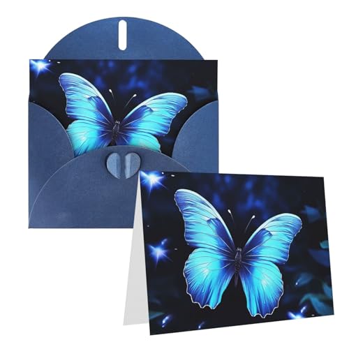 Rkklvbns Grußkarten Blau Schmetterling Herz Verschiedene Anlässe Grußkarten Freundschaft Gedenkkarten Urlaubskarten Rkklvbns Grußkarten Blau Schmetterling Herz Verschiedene Anlässe Grußkarten Freundschaft Gedenkkarten Urlaubskarten von Rkklvbns