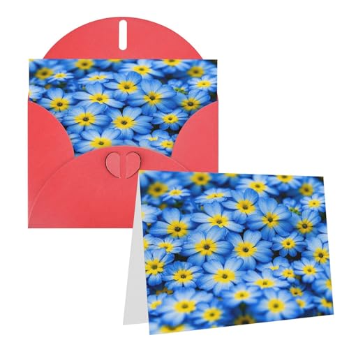 Rkklvbns Grußkarten Blau und Gelb Blumen Herz Verschiedene Anlässe Grußkarten Freundschaft Gedenkkarten Urlaubskarten Rkklvbns Grußkarten Blau und Gelb Blumen Herz Verschiedene Anlässe Grußkarten Freundschaft Gedenkkarten Urlaubskarten von Rkklvbns