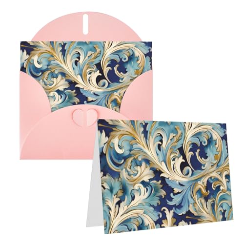Rkklvbns Grußkarten Elegant Blau Gold Florentiner Herz Verschiedene Anlässe Grußkarten Freundschaft Gedenkkarten Urlaubskarten Rkklvbns Grußkarten Elegant Blau Gold Florentiner Herz Verschiedene Anlässe Grußkarten Freundschaft Gedenkkarten Urlaubskarten von Rkklvbns