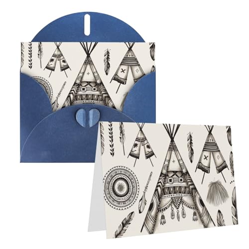 Rkklvbns Grußkarten Feder Stirnband Tipi Zelt Herz Verschiedene Anlässe Grußkarten Freundschaft Gedenkkarten Urlaubskarten Rkklvbns Grußkarten Feder Stirnband Tipi Zelt Herz Verschiedene Anlässe Grußkarten Freundschaft Gedenkkarten Urlaubskarten von Rkklvbns