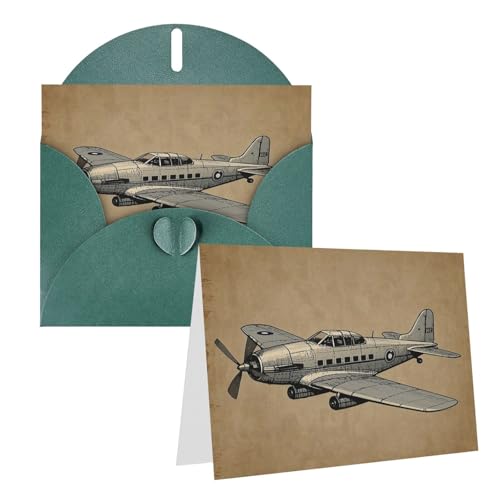 Rkklvbns Grußkarten Flugzeug-Design Vintage Altpapier Hintergrund Herz Verschiedene Anlässe Grußkarten Freundschaft Gedenkkarten Urlaubskarten Rkklvbns Grußkarten Flugzeug-Design Vintage Altpapier Hintergrund Herz Verschiedene Anlässe Grußkarten Freundschaft Gedenkkarten Urlaubskarten von Rkklvbns