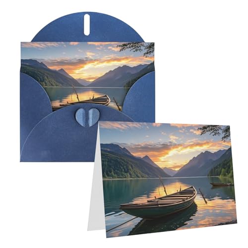 Rkklvbns Grußkarten Fluss Sonnenuntergang Holz Boot Herz Verschiedene Anlässe Grußkarten Freundschaft Gedenkkarten Urlaubskarten Rkklvbns Grußkarten Fluss Sonnenuntergang Holz Boot Herz Verschiedene Anlässe Grußkarten Freundschaft Gedenkkarten Urlaubskarten von Rkklvbns