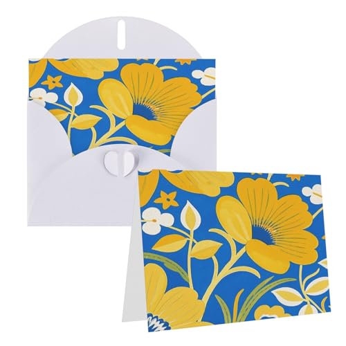 Rkklvbns Grußkarten Gelb und Blau Vintage Boho Herz Verschiedene Anlässe Grußkarten Freundschaft Gedenkkarten Urlaubskarten Rkklvbns Grußkarten Gelb und Blau Vintage Boho Herz Verschiedene Anlässe Grußkarten Freundschaft Gedenkkarten Urlaubskarten von Rkklvbns