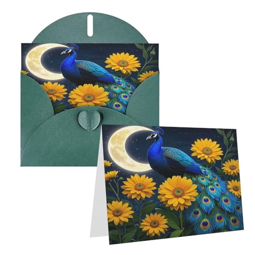 Rkklvbns Grußkarten Gelbe Blume Mond Blau Pfau Herz Verschiedene Anlässe Grußkarten Freundschaft Gedenkkarten Urlaubskarten Rkklvbns Grußkarten Gelbe Blume Mond Blau Pfau Herz Verschiedene Anlässe Grußkarten Freundschaft Gedenkkarten Urlaubskarten von Rkklvbns