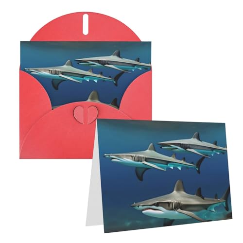 Rkklvbns Grußkarten Hammerhead Haie Herz Verschiedene Anlässe Grußkarten Freundschaft Gedenkkarten Urlaubskarten Rkklvbns Grußkarten Hammerhead Haie Herz Verschiedene Anlässe Grußkarten Freundschaft Gedenkkarten Urlaubskarten von Rkklvbns