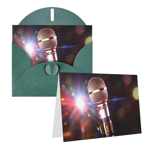Rkklvbns Grußkarten Karaoke Mikrofon Herz Verschiedene Anlässe Grußkarten Freundschaft Gedenkkarten Urlaubskarten Rkklvbns Grußkarten Karaoke Mikrofon Herz Verschiedene Anlässe Grußkarten Freundschaft Gedenkkarten Urlaubskarten von Rkklvbns