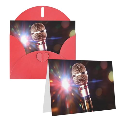 Rkklvbns Grußkarten Karaoke Mikrofon Herz Verschiedene Anlässe Grußkarten Freundschaft Gedenkkarten Urlaubskarten Rkklvbns Grußkarten Karaoke Mikrofon Herz Verschiedene Anlässe Grußkarten Freundschaft Gedenkkarten Urlaubskarten von Rkklvbns