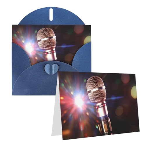 Rkklvbns Grußkarten Karaoke Mikrofon Herz Verschiedene Anlässe Grußkarten Freundschaft Gedenkkarten Urlaubskarten Rkklvbns Grußkarten Karaoke Mikrofon Herz Verschiedene Anlässe Grußkarten Freundschaft Gedenkkarten Urlaubskarten von Rkklvbns