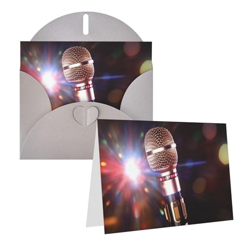 Rkklvbns Grußkarten Karaoke Mikrofon Herz Verschiedene Anlässe Grußkarten Freundschaft Gedenkkarten Urlaubskarten Rkklvbns Grußkarten Karaoke Mikrofon Herz Verschiedene Anlässe Grußkarten Freundschaft Gedenkkarten Urlaubskarten von Rkklvbns