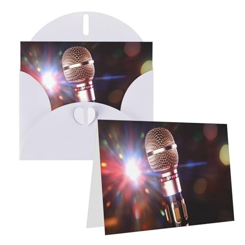 Rkklvbns Grußkarten Karaoke Mikrofon Herz Verschiedene Anlässe Grußkarten Freundschaft Gedenkkarten Urlaubskarten Rkklvbns Grußkarten Karaoke Mikrofon Herz Verschiedene Anlässe Grußkarten Freundschaft Gedenkkarten Urlaubskarten von Rkklvbns