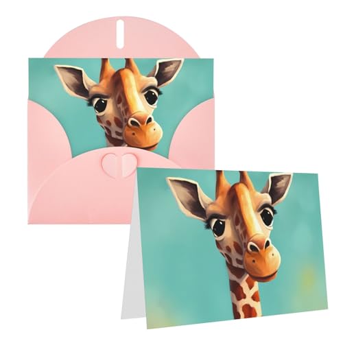 Rkklvbns Grußkarten Lustige Giraffe Kunst Herz Verschiedene Anlässe Grußkarten Freundschaft Gedenkkarten Urlaubskarten Rkklvbns Grußkarten Lustige Giraffe Kunst Herz Verschiedene Anlässe Grußkarten Freundschaft Gedenkkarten Urlaubskarten von Rkklvbns