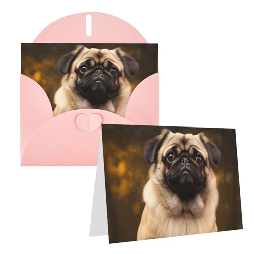 Rkklvbns Grußkarten Mops Hund Herz Verschiedene Anlässe Grußkarten Freundschaft Gedenkkarten Urlaubskarten Rkklvbns Grußkarten Mops Hund Herz Verschiedene Anlässe Grußkarten Freundschaft Gedenkkarten Urlaubskarten von Rkklvbns