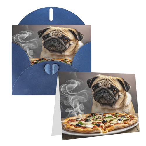 Rkklvbns Grußkarten Mops Pizza Herz Verschiedene Anlässe Grußkarten Freundschaft Gedenkkarten Urlaubskarten Rkklvbns Grußkarten Mops Pizza Herz Verschiedene Anlässe Grußkarten Freundschaft Gedenkkarten Urlaubskarten von Rkklvbns