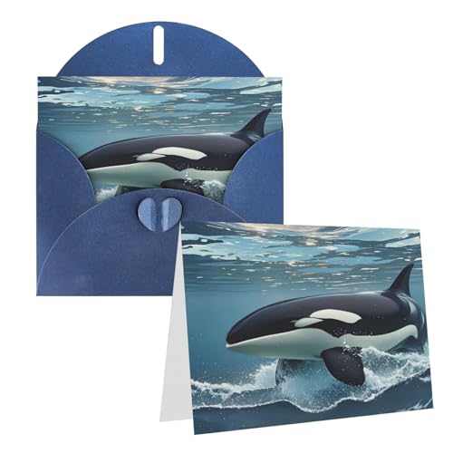 Rkklvbns Grußkarten Orca Killer Wal Herz Verschiedene Anlässe Grußkarten Freundschaft Gedenkkarten Urlaubskarten Rkklvbns Grußkarten Orca Killer Wal Herz Verschiedene Anlässe Grußkarten Freundschaft Gedenkkarten Urlaubskarten von Rkklvbns
