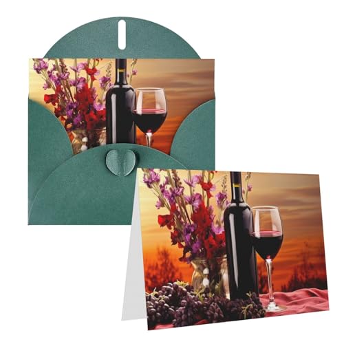 Rkklvbns Grußkarten Rotwein Blume Herz Verschiedene Anlässe Grußkarten Freundschaft Gedenkkarten Urlaubskarten Rkklvbns Grußkarten Rotwein Blume Herz Verschiedene Anlässe Grußkarten Freundschaft Gedenkkarten Urlaubskarten von Rkklvbns