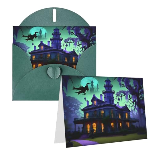 Rkklvbns Grußkarten Schwarz Haunted Mansion Herz Verschiedene Anlässe Grußkarten Freundschaft Gedenkkarten Urlaubskarten Rkklvbns Grußkarten Schwarz Haunted Mansion Herz Verschiedene Anlässe Grußkarten Freundschaft Gedenkkarten Urlaubskarten von Rkklvbns