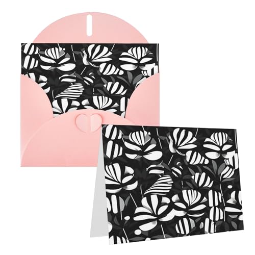 Rkklvbns Grußkarten Schwarz Weiß Gestreift Blumen Herz Verschiedene Anlässe Grußkarten Freundschaft Gedenkkarten Urlaubskarten Rkklvbns Grußkarten Schwarz Weiß Gestreift Blumen Herz Verschiedene Anlässe Grußkarten Freundschaft Gedenkkarten Urlaubskarten von Rkklvbns