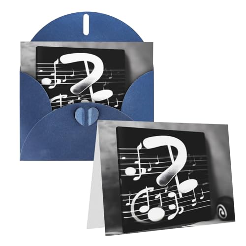 Rkklvbns Grußkarten Schwarz Weiß Musik Note Herz Verschiedene Anlässe Grußkarten Freundschaft Gedenkkarten Urlaubskarten Rkklvbns Grußkarten Schwarz Weiß Musik Note Herz Verschiedene Anlässe Grußkarten Freundschaft Gedenkkarten Urlaubskarten von Rkklvbns