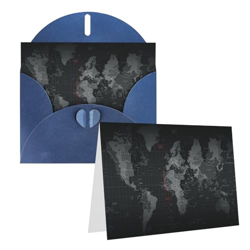 Rkklvbns Grußkarten Schwarze Weltkarte Herz Verschiedene Anlässe Grußkarten Freundschaft Gedenkkarten Urlaubskarten Rkklvbns Grußkarten Schwarze Weltkarte Herz Verschiedene Anlässe Grußkarten Freundschaft Gedenkkarten Urlaubskarten von Rkklvbns