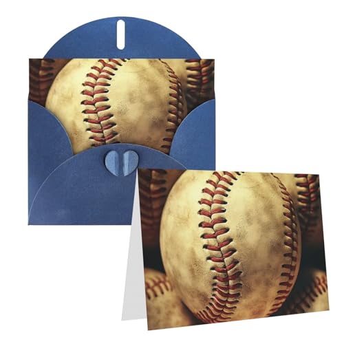 Rkklvbns Grußkarten Vintage Baseball American Retro Balls Herz Verschiedene Anlässe Grußkarten Freundschaft Gedenkkarten Urlaubskarten Rkklvbns Grußkarten Vintage Baseball American Retro Balls Herz Verschiedene Anlässe Grußkarten Freundschaft Gedenkkarten Urlaubskarten von Rkklvbns