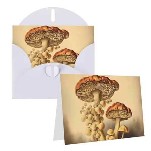 Rkklvbns Grußkarten Vintage Pilze Herz Verschiedene Anlässe Grußkarten Freundschaft Gedenkkarten Urlaubskarten Rkklvbns Grußkarten Vintage Pilze Herz Verschiedene Anlässe Grußkarten Freundschaft Gedenkkarten Urlaubskarten von Rkklvbns