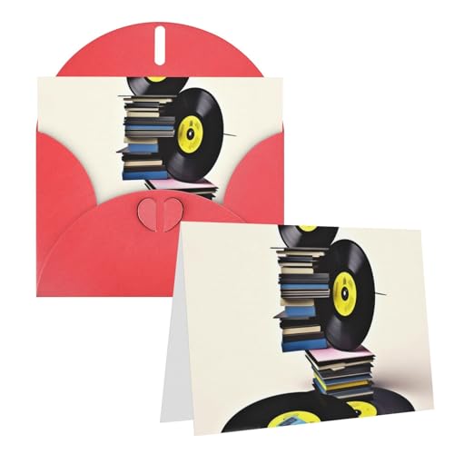 Rkklvbns Grußkarten Vinyl-Schallplatten und Bänder Herz verschiedene Anlässe Grußkarten Freundschaft Gedenkkarten Urlaubskarten Rkklvbns Grußkarten Vinyl-Schallplatten und Bänder Herz verschiedene Anlässe Grußkarten Freundschaft Gedenkkarten Urlaubskarten von Rkklvbns