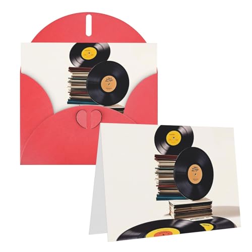 Rkklvbns Grußkarten Vinyl-Schallplatten und Bänder Herz verschiedene Anlässe Grußkarten Freundschaft Gedenkkarten Urlaubskarten Rkklvbns Grußkarten Vinyl-Schallplatten und Bänder Herz verschiedene Anlässe Grußkarten Freundschaft Gedenkkarten Urlaubskarten von Rkklvbns