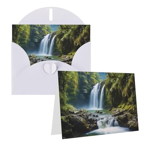 Rkklvbns Grußkarten Wasserfall Landschaft Malerei Herz Verschiedene Anlässe Grußkarten Freundschaft Gedenkkarten Urlaubskarten Rkklvbns Grußkarten Wasserfall Landschaft Malerei Herz Verschiedene Anlässe Grußkarten Freundschaft Gedenkkarten Urlaubskarten von Rkklvbns