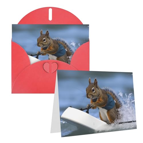 Rkklvbns Grußkarten Wasserski Eichhörnchen Herz Verschiedene Anlässe Grußkarten Freundschaft Gedenkkarten Urlaubskarten Rkklvbns Grußkarten Wasserski Eichhörnchen Herz Verschiedene Anlässe Grußkarten Freundschaft Gedenkkarten Urlaubskarten von Rkklvbns