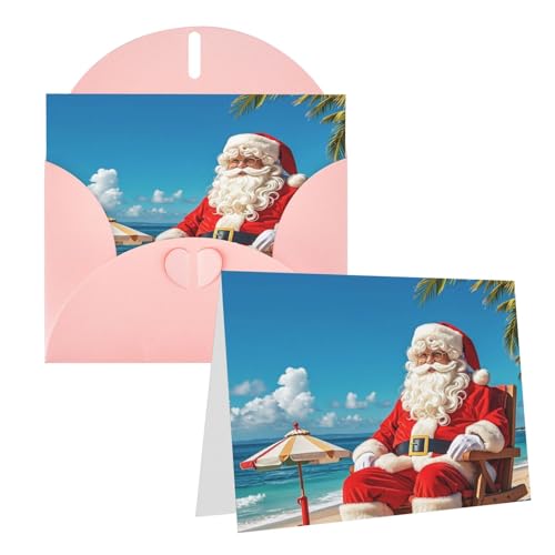 Rkklvbns Grußkarten Weihnachtsmann am Strand Herz Verschiedene Anlässe Grußkarten Freundschaft Gedenkkarten Urlaubskarten Rkklvbns Grußkarten Weihnachtsmann am Strand Herz Verschiedene Anlässe Grußkarten Freundschaft Gedenkkarten Urlaubskarten von Rkklvbns